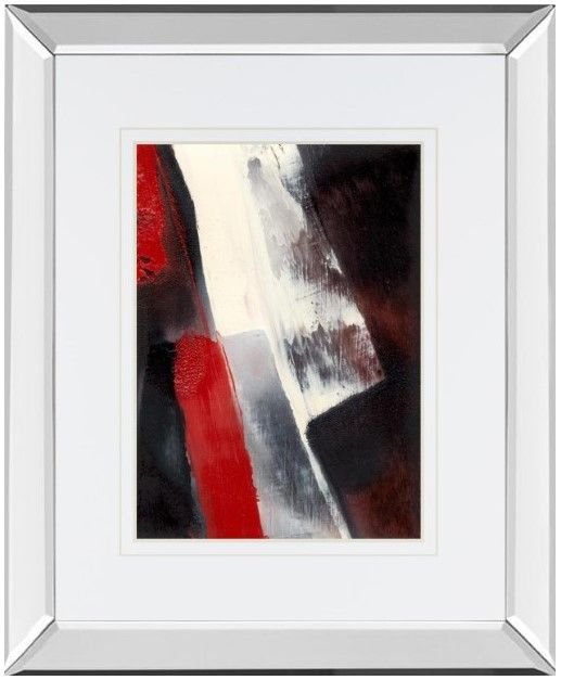 Classy Living Sharon Gordon Red Streak I 34" Wall Art-0
