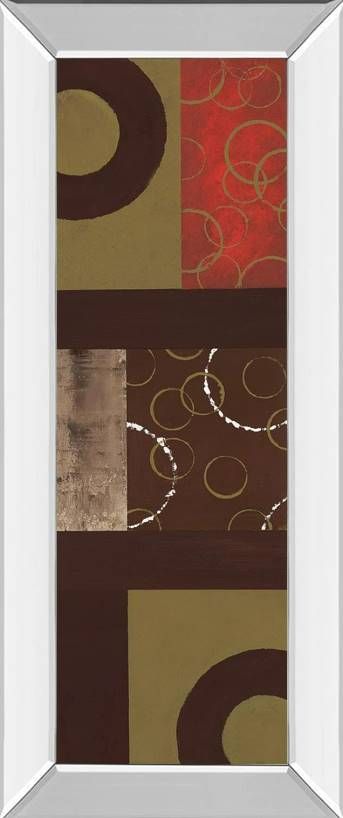 Classy Art Mix N' Match II by Earl Kaminsky Mirror Framed Wall Art-0