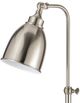 Cal® Lighting & Accessories Pharmacy Brushed Steel Table Lamp with Adjustable Pole-1