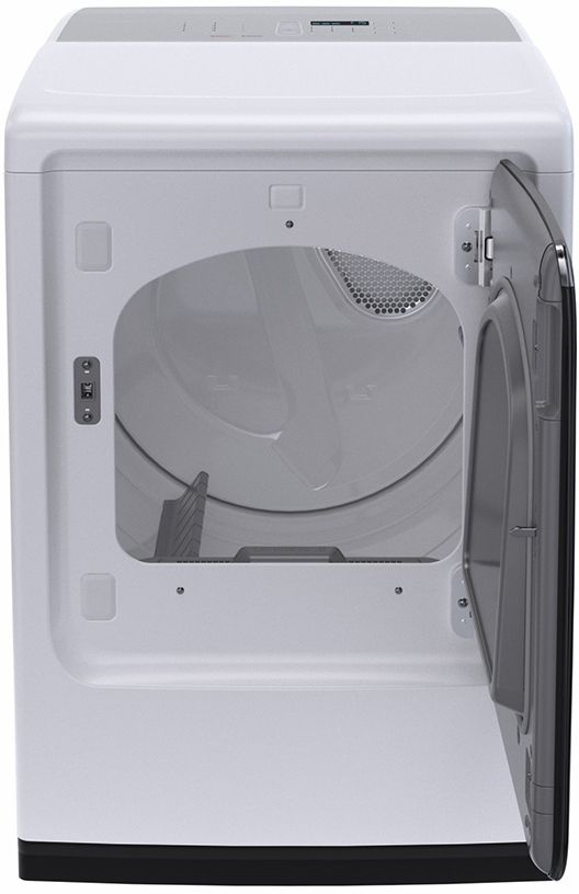 Samsung 7.4 Cu. Ft. White Front Load Gas Dryer-1