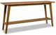 Handstone Customizable Tribeca Brushwork Wheat Leg Sofa with Shelf-0