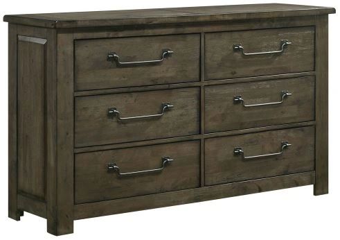 Elements International Maverick Antique Gray Dresser | Lafferty's Home  Center