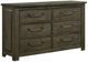 Elements International Maverick Antique Gray Dresser-0