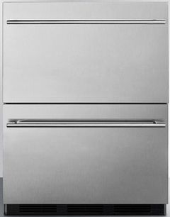 Summit® 3.0 Cu. Ft. Stainless Steel Refrigerator Drawers