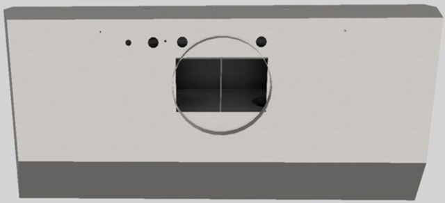 Vent-A-Hood® 42" Stainless Steel Wall Mounted Liner Insert-1