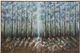 Crestview Collection Greenlans Blue/Gold/Green Wall Art-0