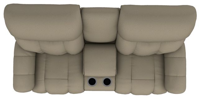 La-Z-Boy® Morrison Sable Power Reclining Loveseat with Console, Headrest, and Lumbar-4