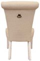 International Furniture Direct Bonanza Gray/Ivory Upholstered Side Chair-1