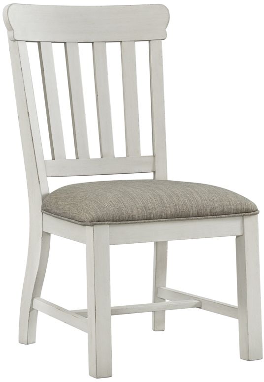 Intercon Drake French Oak/Rustic Gray Slat Dining Side Chair-0