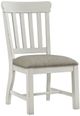 Intercon Drake French Oak/Rustic Gray Slat Dining Side Chair-0