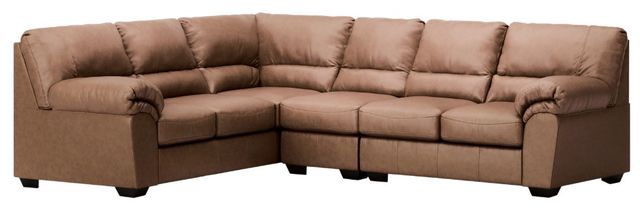 Signature Design by Ashley® Whitlock 3-Piece Caramel L-Shape Sectional-0