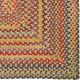 Capel Rugs Songbird Gold Finch 7' x 9' Concentric Rectangle Rug-1