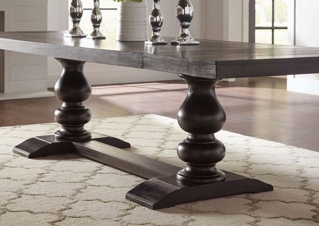 Coaster® Phelps Antique Noir Dining Table-1