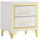 Coaster® Lucia 5-Piece Beige/White Queen Bedroom Set-3