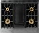 Viking® 7 Series 36" Stainless Steel Pro Style Dual Fuel Range-1
