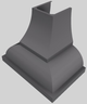 Vent-A-Hood® Designer Series 36" Gunsmoke Wall Mounted Range Hood-5