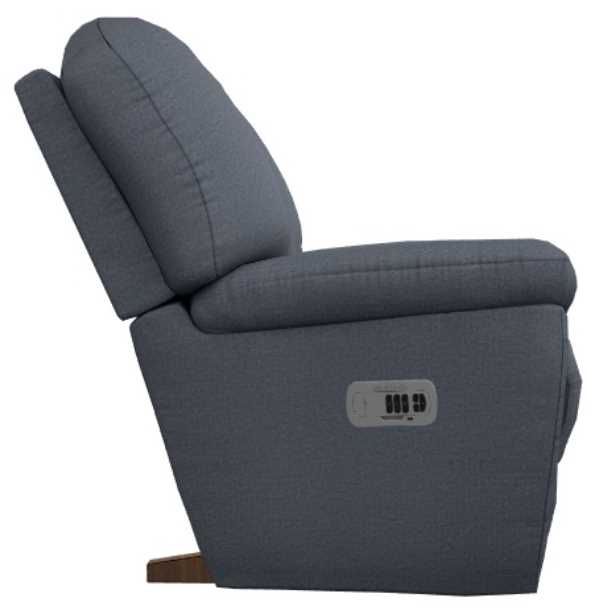 La-Z-Boy® Maverick Midnight Power Rocking Recliner with Headrest-3