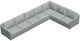 Palliser® Furniture Customizable Madison Modern English Arm 4-Piece L-Shape Sectional-0