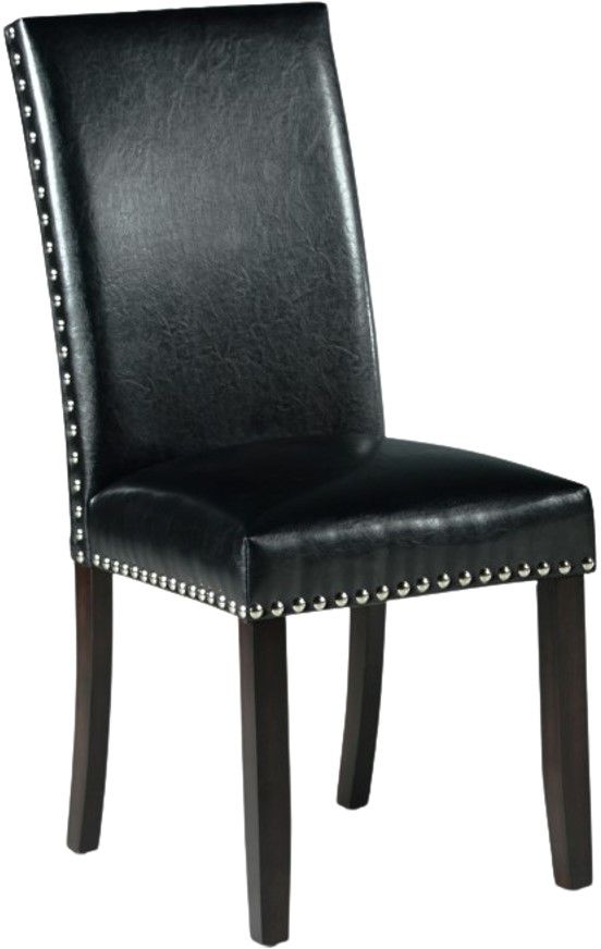 Steve Silver Co. Westby Black/Ebony Upholstered Dining Side Chair-0