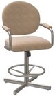 Chromcraft Customizable Astra Swivel Tilt Counter Height Dining Stool-0
