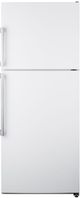 Summit® 28" 13.6 Cu. Ft. White Counter Depth Top Freezer Refrigerator-0