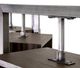 YHD Ammira Dark Brown Large Screen Shelf-4