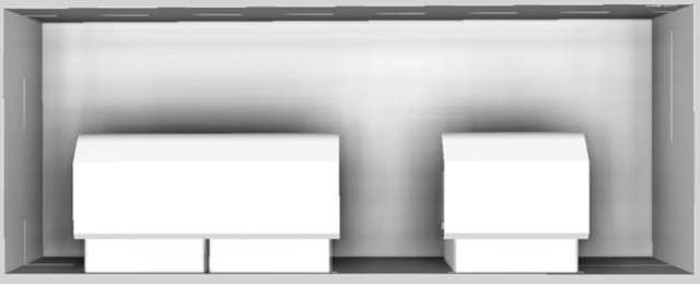 Vent-A-Hood® 54" White Contemporary Wall Mounted Range Hood-3