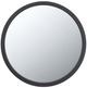 A & B Home Black Round Wall Mirror-1