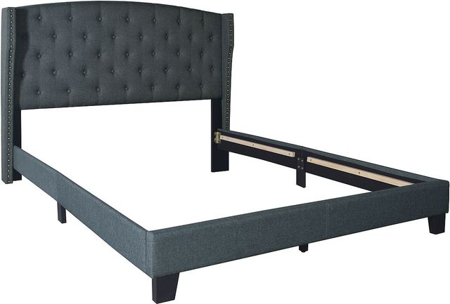 Fashion Bed Group Julia Grey King Upholstered Bed-1