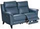 BarcaLounger® Kester Masen Bluegray Leather Power Reclining Loveseat-1