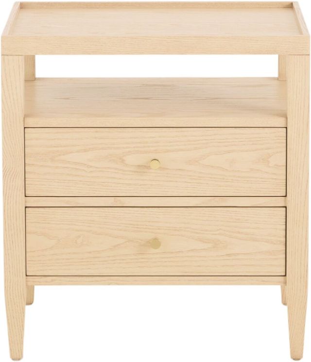 Bassett® Furniture Willow Natural Sand Nightstand-2