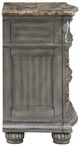 Homelegance® Bennington Gray Nightstand-3