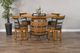 Sunny Designs™ Doe Valley Buckskin Pub Table with Wine Barrel Base-4