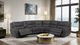 Furniture of America® Demetrius 6-Piece Granite Gray Power Reclining Sectional-1