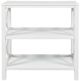 Jofran Inc. Global Archive Bridgehampton White Bookcase-1