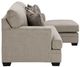 Signature Design by Ashley® Stonemeade Taupe Chaise Sofa-2