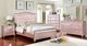 Furniture of America® Ariston Rose Gold Queen Upholstered Bed-2