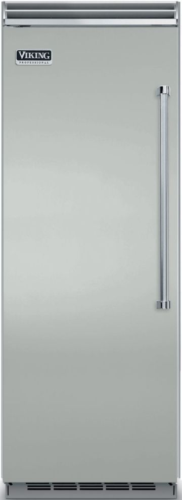 Viking® 5 Series 30 in. 17.8 Cu. Ft. Arctic Grey Column Refrigerator-0
