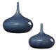 Uttermost® Zayan 2-Piece Blue Vase Set-0