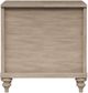 Bernards Citrus Heights Brown 3-Drawer Nightstand-2