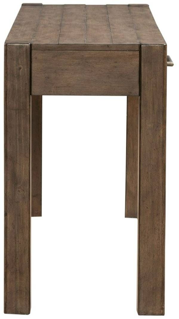 Liberty Furniture Broadmore Cobblestone Brown Console Table-3