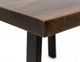 International Furniture Direct Zaphiro Brown Top End Table with Black Base-4