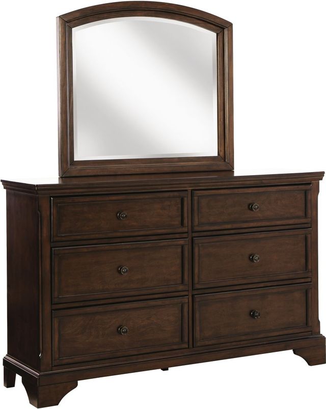 Signature Design by Ashley® Brookbauer Rustic Brown Dresser and Mirror-0