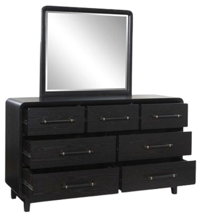 Signature Design by Ashley® Rylandyn Black Dresser and Mirror-3