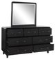 Signature Design by Ashley® Rylandyn Black Dresser and Mirror-3