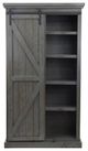 American Heartland Manufacturing Rustic Provincial Gray Armoire-1