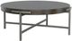 Fairfield® West Camden Rectangular Tahitian Pearl Top Round Cocktail Table with Black Steel Base-0