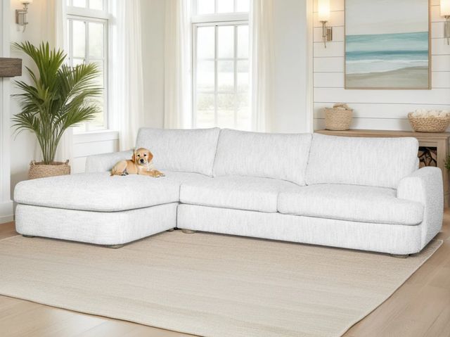 Armen Living Reid Snow Fleck Left-Arm Facing Sofa Chaise-1