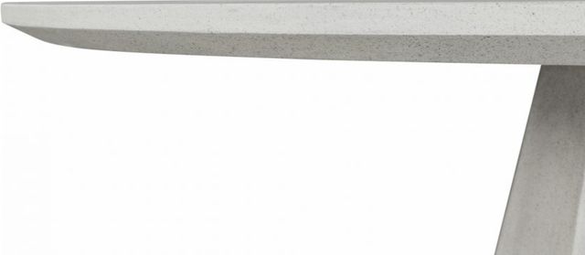 Moe's Home Collection Templo Antique White Outdoor Dining Table-1