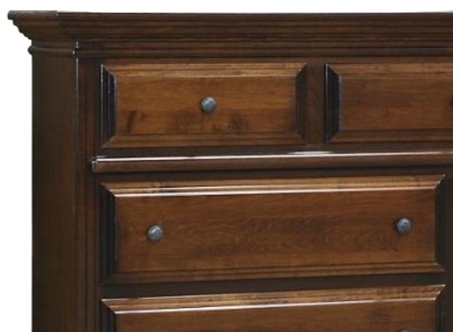 Wolfcraft Furniture McKinley Brown 7-Drawer Dresser-2